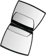 Mini Espelho De Maquiagem Dupla Face