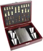 Kit Xadrez de Madeira