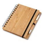 Caderno de Anotações em Bambu