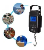 Balança Digital Pesca Profissional Gancho Inox B-max 50 Kg 3volt - Imagem 2