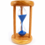 Ampulheta de Vidro 14cm