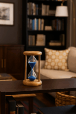 Ampulheta de Vidro 14cm - Imagem 3