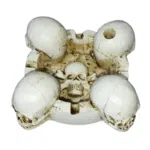Cinzeiro de Mesa Resina Modelo Caveira - Imagem 2
