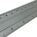 Régua em alumínio 30cm - Imagem 2