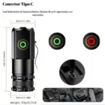 Lanterna Recarregável 3 Leds - Imagem 3