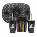 Kit Almofada e Balde de Pipoca Hogwarts - Imagem 2