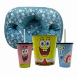 Kit Almofada e Balde de Pipoca Bob Esponja - Imagem 2
