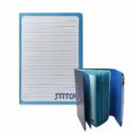 Caderno Estojo Modelo Stitch com 96 folhas - Imagem 2