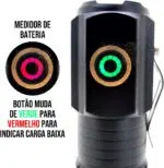 Mini Lanterna Edc Tática 4 Leds T12 Bateria Recarregável - Imagem 4