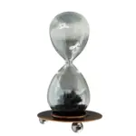 Ampulheta de Vidro Magnética com Base de Imã - Imagem 2