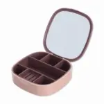 MINI ESTOJO PORTA JÓIAS EM PLÁSTICO 10CM