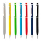 Caneta Touch de Metal e Borracha