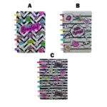 Caderno de Disco para Anotações em Plástico