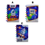 Caderno de Disco para Anotações em Plástico