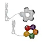 Hub USB Plástico Articulável com formato de Estrela - Imagem 2