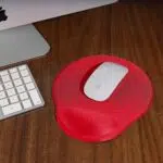 Mouse Pad Ergonômico com apoio de espuma - Imagem 2