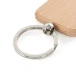 Chaveiro Madeira Quadrado - Imagem 4