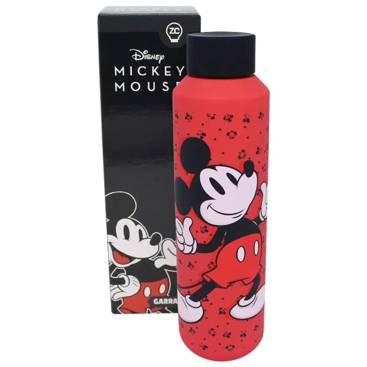 Garrafa de Aço Inox Mickey Mouse Disney 600ml - Imagem 2