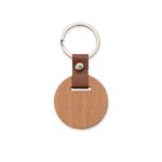 Chaveiro Madeira Redondo