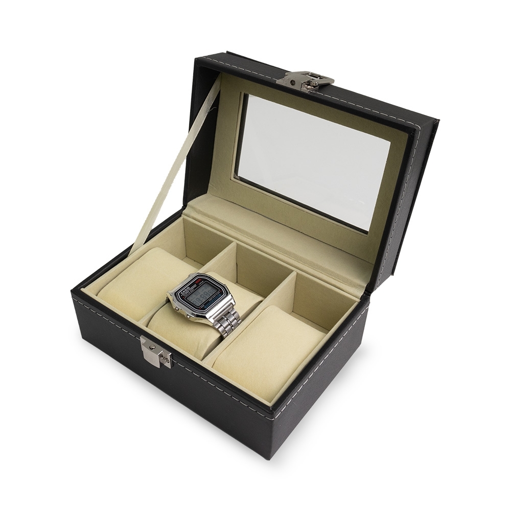 Porta-Relogios-18858-1713182325 Porta-Relógios com 3 Divisórias - Imagem 1