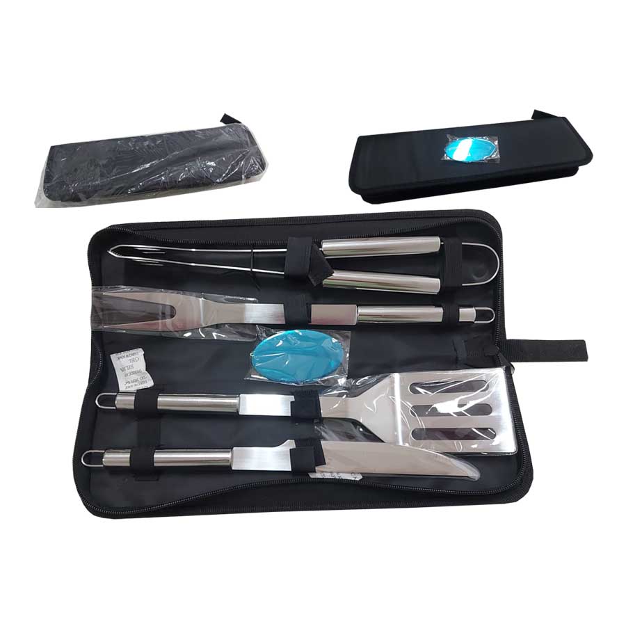 KIT TALHERES P/ CHURRASCO C/4 pçs.