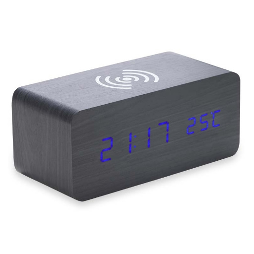 Relógio Digital Recarrega por Indução cel.
