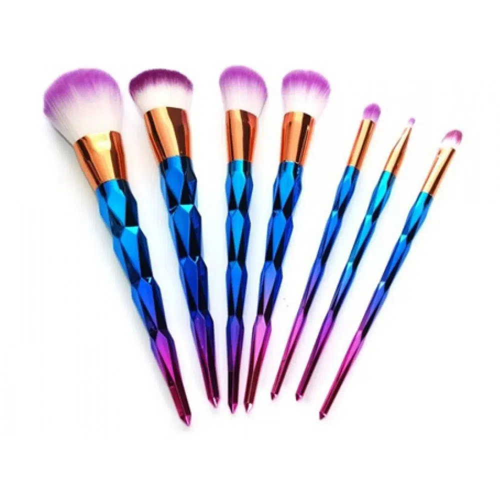 KIT DE PINCEL C/7 PÇS MODELO: DIAMANTE.