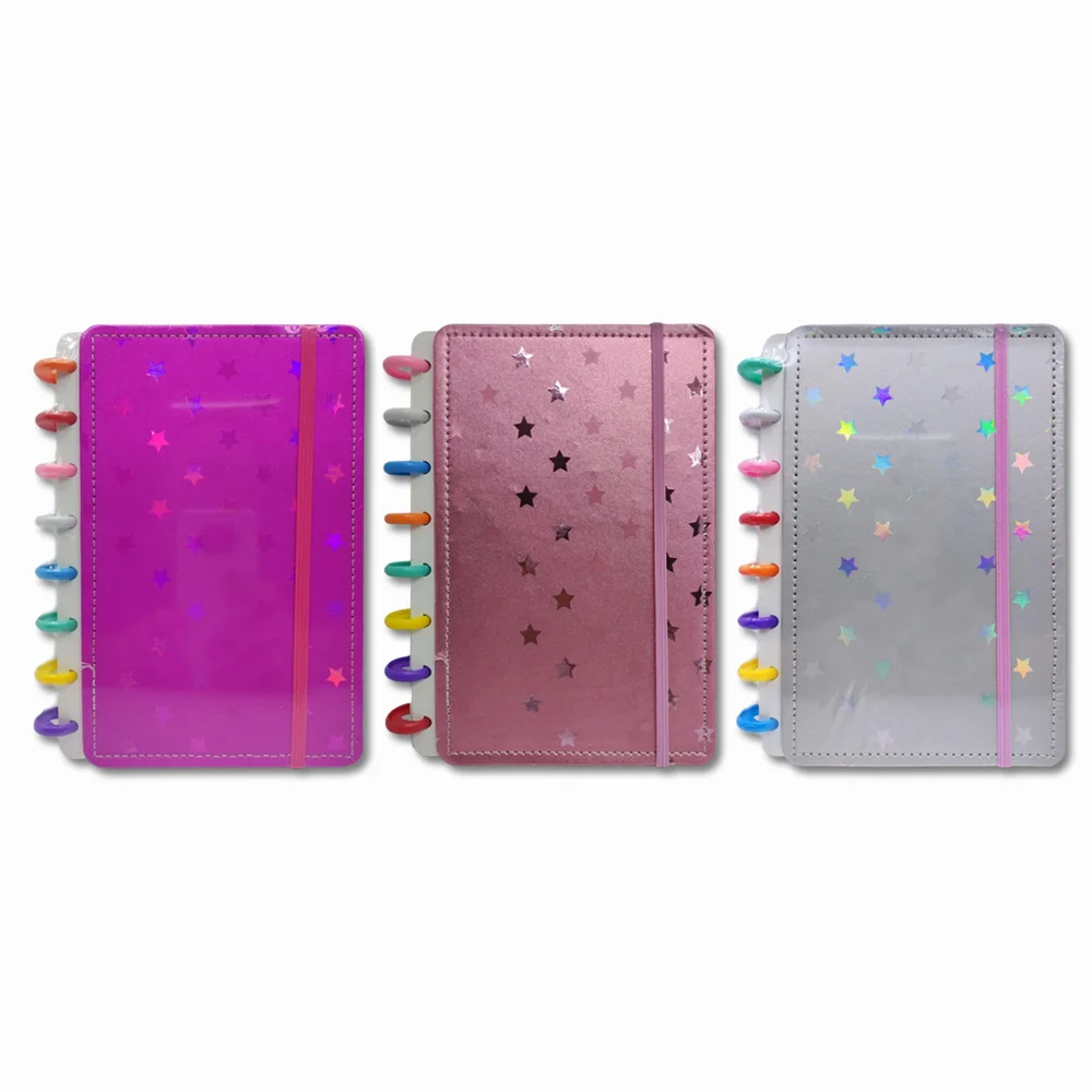 Caderno de Disco Colorido