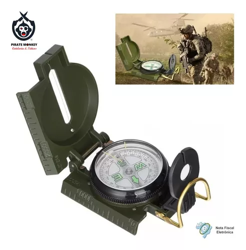 Bússola Engenharia Militar MG45-1 360°