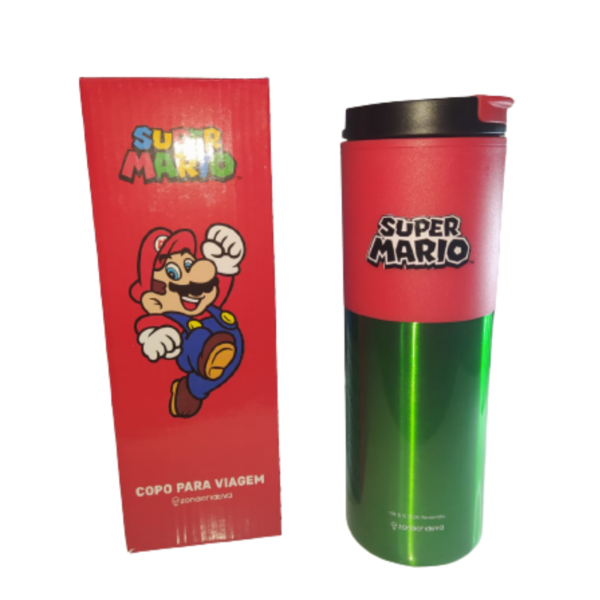 Copo de Viagem Super Mario