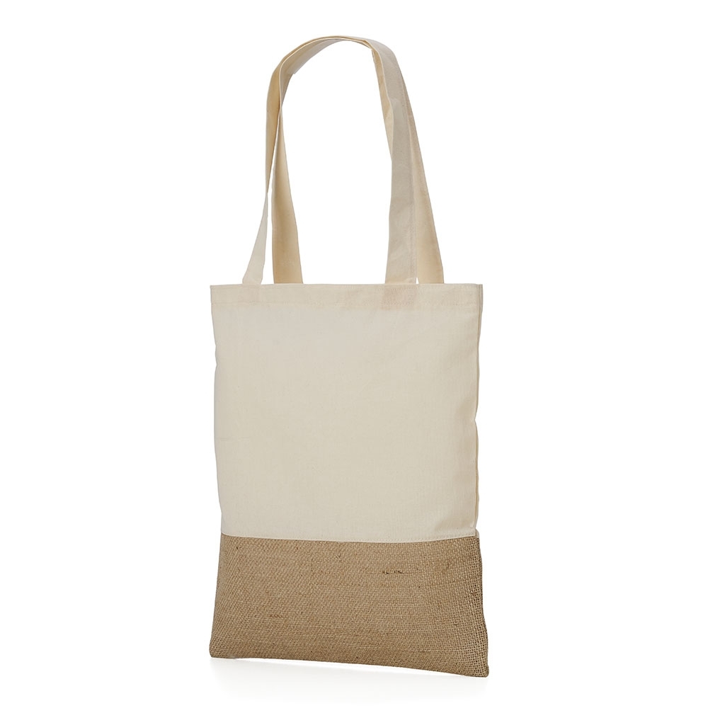 Sacola Ecológica em Algodão e Juta 40X35
