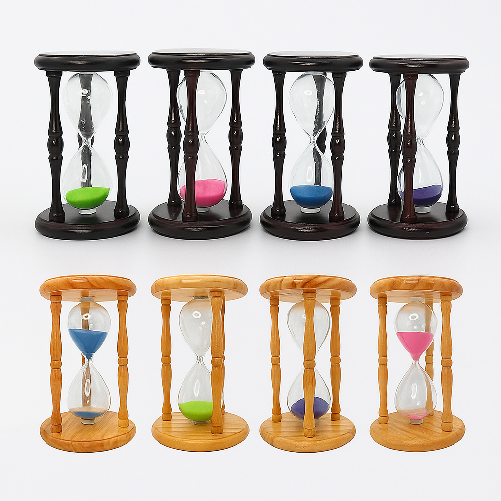 Ampulheta de Vidro 17cm