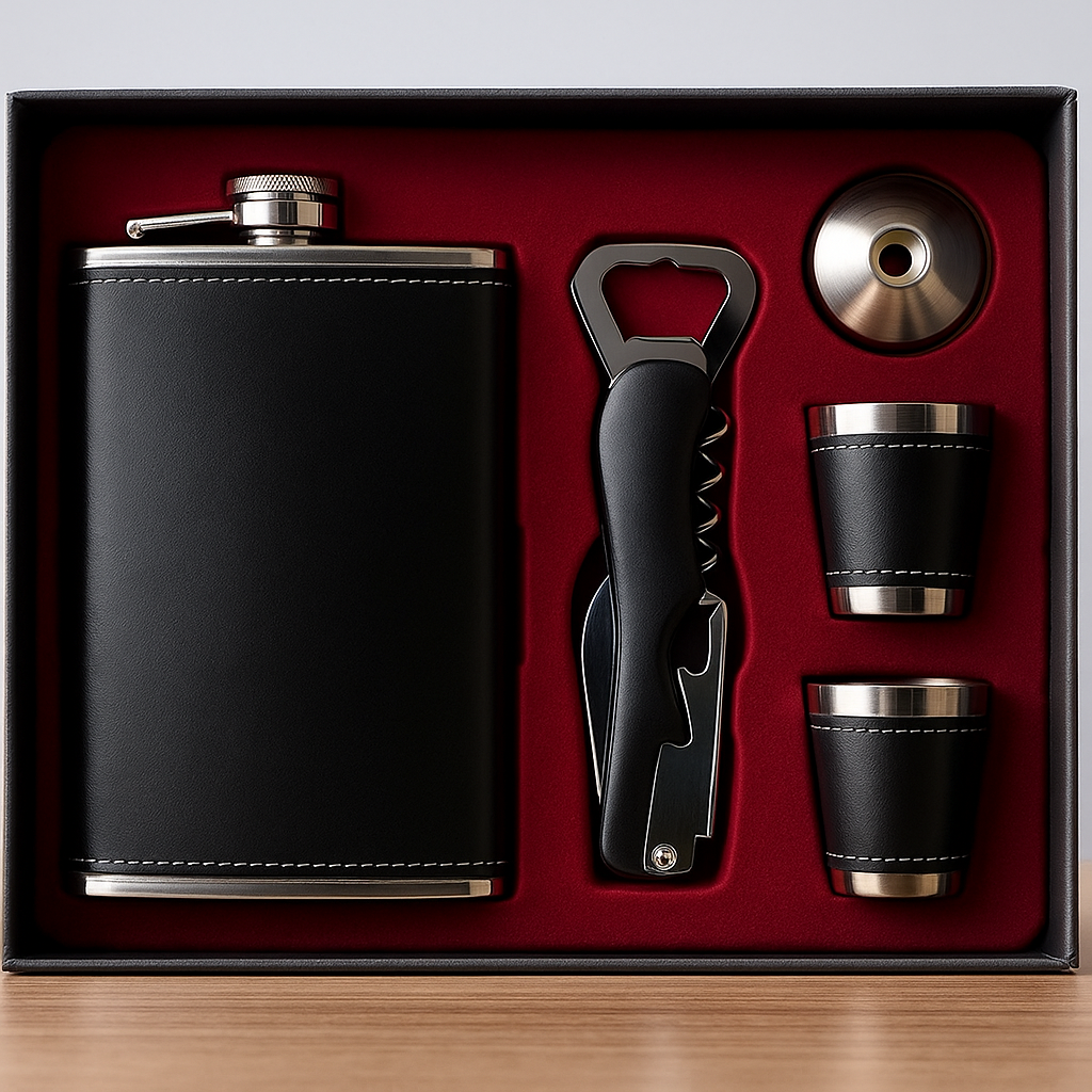 Kit Cantil Metal Mini Copos e Acessórios 290ml