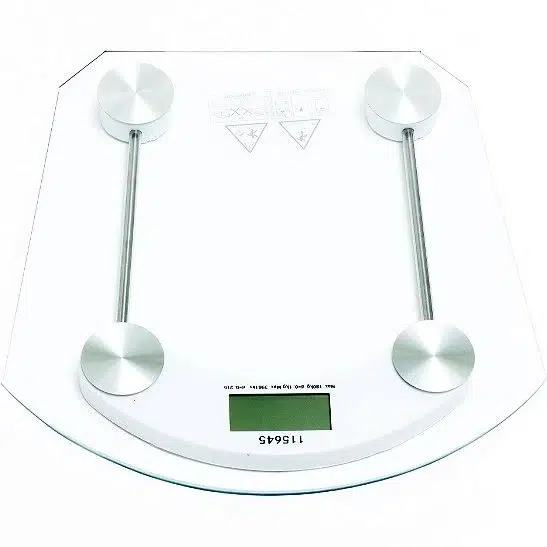 Balança Digital Banheiro Peso Corporal Vidro Temperado 150 kg